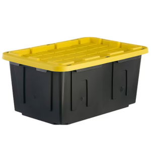 Heavy Duty 27Gl. Stackable Storage Tote