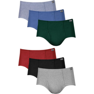 6-Pack Hanes Men's Underwear Briefs