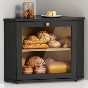 Countertop Corner Bread Box