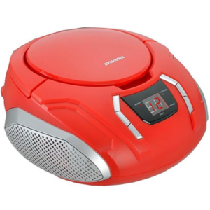 Sylvania Portable CD Boombox w/AM & FM Radio