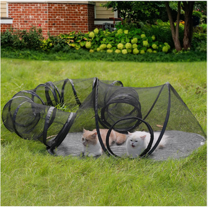 Portable Cat Playpen w/Tunnel