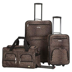Rockland 3-Piece Upright Luggage Set