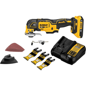 DeWalt 20V MAX XR Cordless 3-Speed Oscillating Multi-Tool Kit w/Accessories