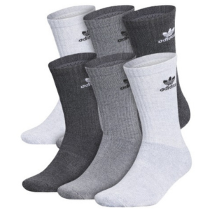 Adidas 6-Pack Men's Trefoil Socks
