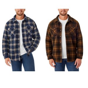 Member's Mark Men's Sherpa Lined Shacket