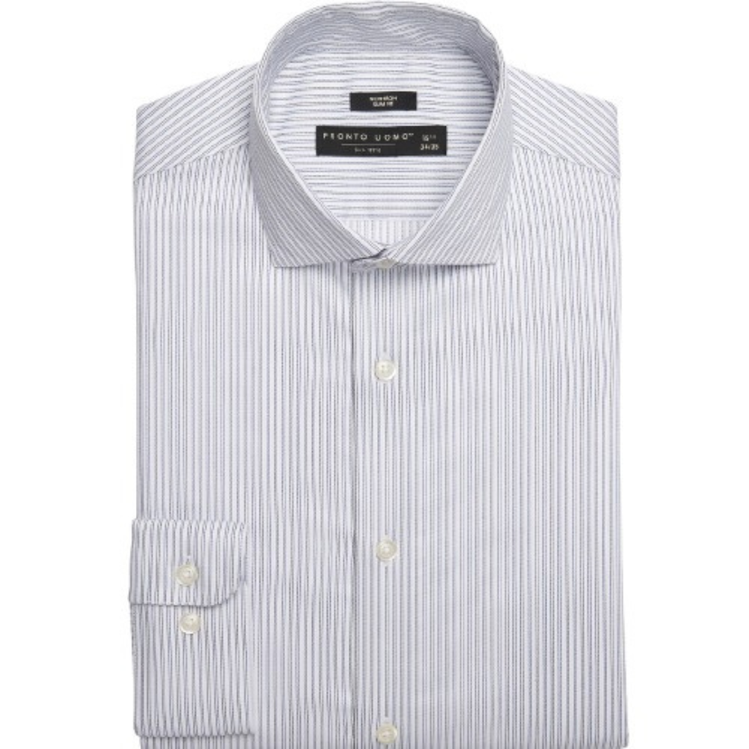 Pronto Uomo Men's Slim Fit Dress Shirt