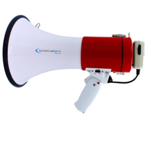 Technical Pro 40W Handheld Megaphone w/Mic & Siren