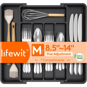 Lifewit Expandable Silverware Organizer