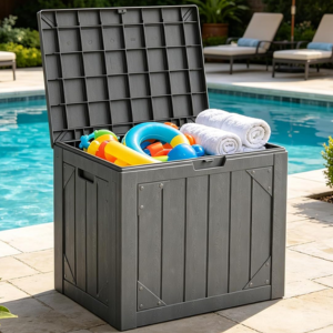 Outdoor 30Gl. Resin Storage Deck Box