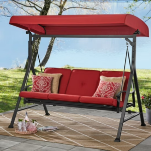 Mainstays 3-Person Convertible Daybed Swing