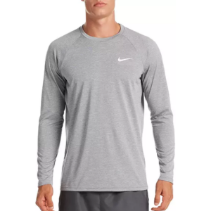 Nike Men's Heathered Rash Guard Shirt