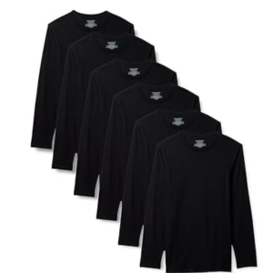 Amazon Essentials 6-Pack Men's Cotton Undershirts
