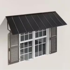 Metal 104'' Door Awning