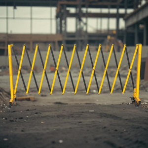 Expandable 11' Steel Safety Barricade