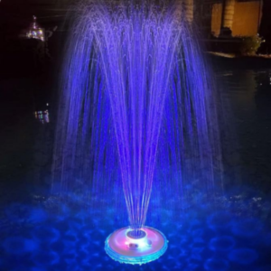 Floating Pool Fountain w/Light Show