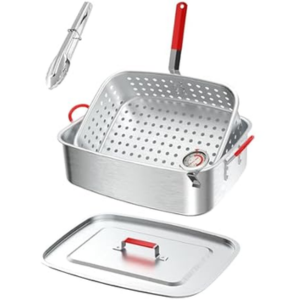 Aluminum Dual 18Qt. Deep Fryer Set