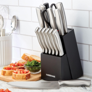 Farberware 15-Piece Knife Block Set