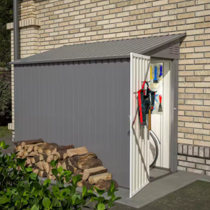 Metal 4' x 8' Outdoor Storage Shed