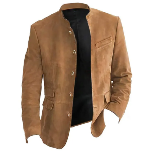 Men's Faux Suede Jacket