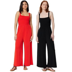 Amazon Essentials Women's Wide Leg Jumpsuit