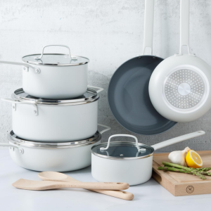 Martha Stewart 12-Piece Nonstick Ceramic Cookware Set