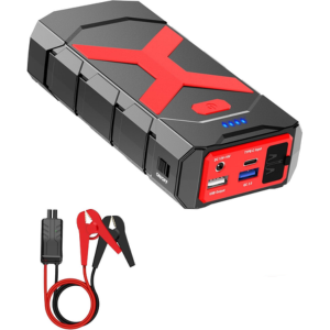 Jump Starter 2000A USB 3.0 12V Jump Starter w/Cables
