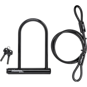 Master Bike U-Lock w/Cable