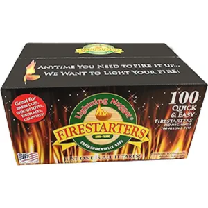 Lightning Nuggets 100-Count Fire Starter
