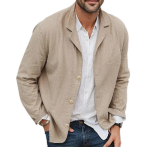Men's Linen Blazer