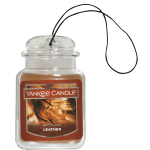 Yankee 0.96 oz. Leather Candle Car Jar