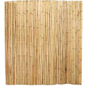 Natural Bamboo 6' Fence Panel