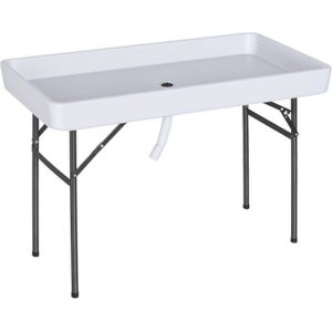 Folding 4' Camping Table w/Drain Hose