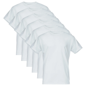 Gildan 6-Pack Men's Crew Neck Tees