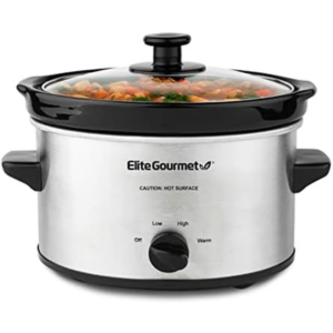 Elite Gourmet 2Qt Electric Slow Cooker