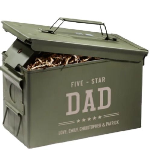 Five Star Dad 30Cal Personalized Ammo Box