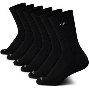Calvin Klein 6-Pack Women's Crew Socks