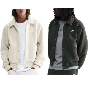 Nike Men's Sportswear High-Pile Coaches Jacket