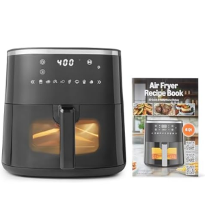 Amazon Basics 6Qt Digital Air Fryer w/Recipe Book