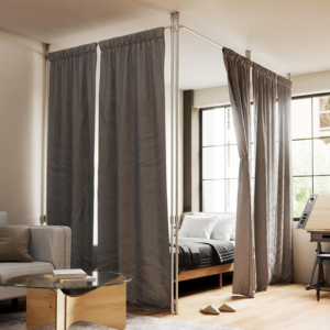 Expandable Curtain Rod & Room Divider