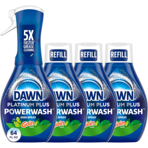 4-Pack Dawn Powerwash Gain Original Dish Spray