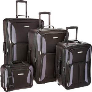Rockland 4-Piece Softside Luggage Set