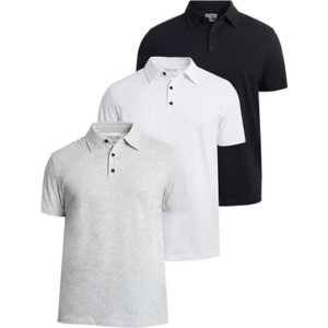 Kenneth Cole 3-Pack Men's Polo