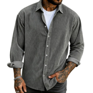 Men's Casual Corduroy Shirt