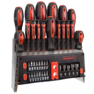 Stalwart 39-Piece Magnetic Screwdriver Set