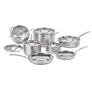 Cuisinart MultiClad Pro 12-Piece Induction Cookware Set