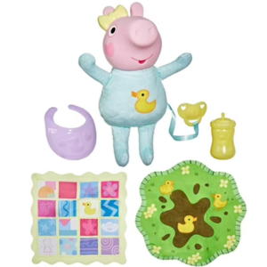Peppa Pig Oinks + Snuggles Baby Evie Interactive Doll