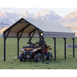 Metal 13' Carport Shed