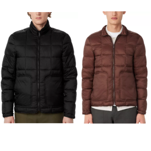 Frank & Oak Men's Packable Zip-Front Puffer Coat