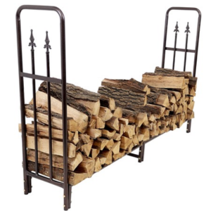 Sunnydaze  6' Steel Firewood Log Rack