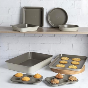 Goodful 8-Piece Nonstick Bakeware Set